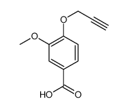 3-methoxy-4-(prop-2-ynyloxy)benzoic acid picture