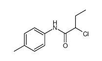 2-chloro-N-(4-methylphenyl)butanamide结构式