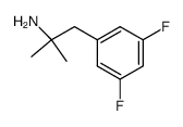 2-(3,5-difluoro-phenyl)-1,1-dimethyl-ethylamine Structure