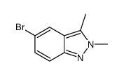 5-溴-2,3-二甲基-2H-吲唑结构式