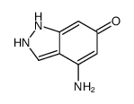 4-amino-1,2-dihydroindazol-6-one结构式