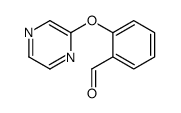2-(PYRAZIN-2-YLOXY)BENZALDEHYDE Structure