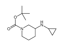 3-(环丙基氨基)哌啶-1-甲酸叔丁酯图片