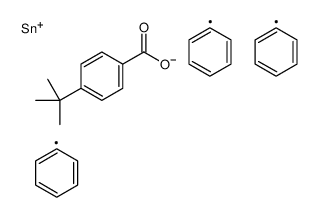 triphenylstannyl 4-tert-butylbenzoate结构式