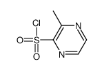 3-methylpyrazine-2-sulfonyl chloride Structure