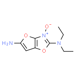 Furo[2,3-d]oxazole-2,5-diamine,N,N-diethyl-,3-oxide (9CI) Structure
