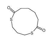 1,5-dithiacycloundecane-6,11-dione Structure