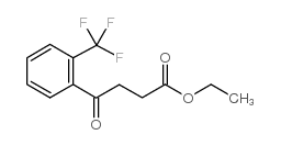 ETHYL 4-OXO-4-(2-TRIFLUOROMETHYLPHENYL)BUTYRATE结构式