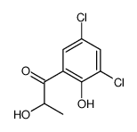 1-(3,5-dichloro-2-hydroxyphenyl)-2-hydroxypropan-1-one Structure
