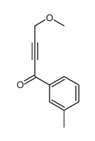 4-methoxy-1-(3-methylphenyl)but-2-yn-1-one结构式