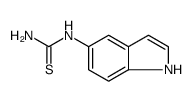 Thiourea, N-1H-indol-5-yl结构式