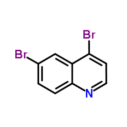 4,6-Dibromoquinoline Structure