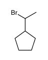 (1-bromo-ethyl)-cyclopentane结构式