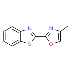 Benzothiazole, 2-(4-methyl-2-oxazolyl)- (9CI) Structure
