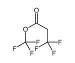 trifluoromethyl 3,3,3-trifluoropropanoate Structure