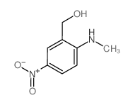 [2-(Methylamino)-5-nitrophenyl]methanol Structure