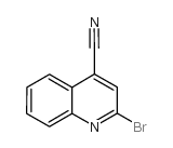 2-BROMO-4-CYANOQUINOLINE Structure
