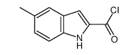 1H-Indole-2-carbonylchloride,5-methyl-(9CI) picture