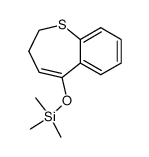 2,3-Dihydro-5-trimethylsiloxy-1-benzothiepin Structure