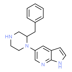 5-(2-Benzyl-piperazin-1-yl)-1H-pyrrolo[2,3-b]pyridine picture