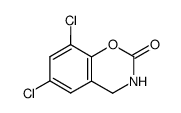 6,8-dichloro-3,4-dihydro-benzo[e][1,3]oxazin-2-one Structure