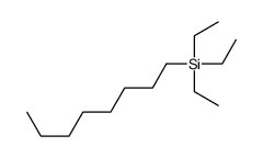 triethyl(octyl)silane Structure