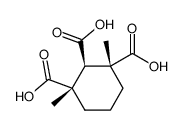 1.3t-dimethyl-cyclohexane-tricarboxylic acid-(1r.2t.3c) Structure