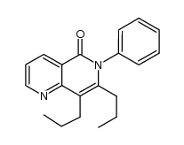 6-phenyl-7,8-dipropyl-1,6-naphthyridin-5(6H)-one结构式