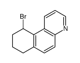 10-bromo-7,8,9,10-tetrahydrobenzo[f]quinoline Structure