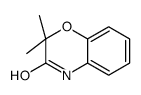 2,2-二甲基-4H-1,4-苯并恶嗪-3-酮结构式