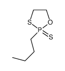 2-butyl-2-sulfanylidene-1,3,2λ5-oxathiaphospholane结构式