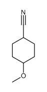 4-methoxycyclohexane-1-carbonitrile Structure