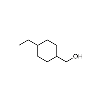 (4-Ethylcyclohexyl)methanol Structure