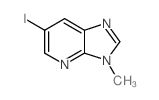 6-碘-3-甲基-3H-咪唑并[4,5-b]吡啶结构式
