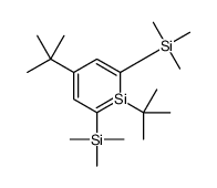 (1,4-ditert-butyl-6-trimethylsilylsilin-2-yl)-trimethylsilane Structure
