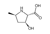 L-Proline, 3-hydroxy-5-methyl-, (2alpha,3beta,5beta)- (9CI) Structure