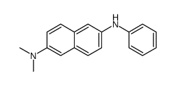 N2,N2-DIMETHYL-N6-PHENYLNAPHTHALENE-2,6-DIAMINE structure