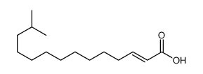 13-methyltetradec-2-enoic acid结构式