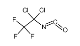 α,α-dichloro-β,β,β-trifluoroethyl isocyanate Structure