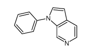 1-phenyl-1H-pyrrolo[2,3-c]pyridine Structure
