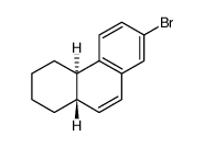 7-bromo-trans-1,2,3,4,4a,10a-hexahydrophenanthrene结构式