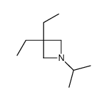 Azetidine, 3,3-diethyl-1-(1-methylethyl)- (9CI) picture