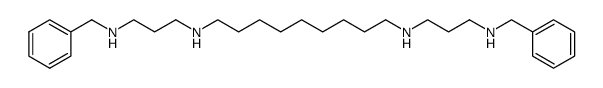 N,N'-Bis-(3-benzylamino-propyl)-nonane-1,9-diamine结构式