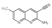 2-氨基-6-甲基-1,8-萘啶-3-甲腈图片