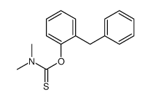 O-(2-benzylphenyl) N,N-dimethylcarbamothioate Structure