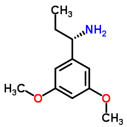 (1S)-1-(3,5-Dimethoxyphenyl)-1-propanamine Structure