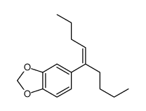 5-[(E)-non-4-en-5-yl]-1,3-benzodioxole Structure