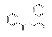 Te-phenacyl benzenecarbotelluroate结构式