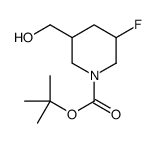 TERT-BUTYL 3-FLUORO-5-(HYDROXYMETHYL)PIPERIDINE-1-CARBOXYLATE picture