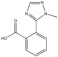 2-(1-Methyl-1H-1,2,4-triazol-5-yl)benzoic Acid Structure